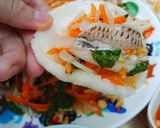 Hình bước làm 8 của món Gỏi cá dỗi
