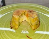 Foto del passaggio 6 della ricetta Tortini patata piselli e carota filanti