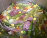 Foto del paso 2 de la receta: Cocido de vegetales con carnes
