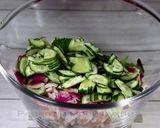 Фото кроку 4 до Салат с курицей и овощами.
