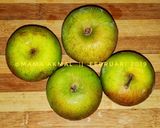 Foto langkah ke 2 dari resep Apple Pie Teflon Roti Gandum.