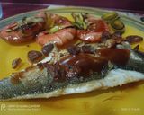 Foto del paso 3 de la receta: Lubina y gambas langostineras 🦐🦐