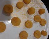 A picture of step 4 of Badam Asharfi.