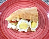 Une image de l'étape 2 de Sandwich veggie.