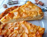 Une image de l'étape 4 de Flan aux pommes.