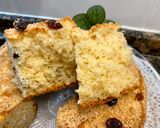 Foto del paso 20 de la receta: Bizcocho esponjoso de coco y pasas