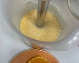 A picture of step 1 of Super Healthy and Fluffy Orange Chocolate Cake.