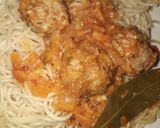Foto del paso 11 de la receta: Tallarines con salsa de albóndigas