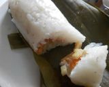 Foto langkah ke 4 dari resep Lontong isi sayuran.