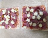 Foto langkah ke 2 dari resep Roti topping Smoked Beef Mozarella.