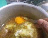 A picture of step 3 of Ragda patties.