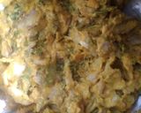 A picture of step 1 of "Crunchy Cabbage fritters"(Bada) #Cookpad.