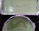 Foto langkah ke 2 dari resep Puding pandan panggang.