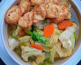 Foto langkah ke 4 dari resep Capcay Kuah Tofu.