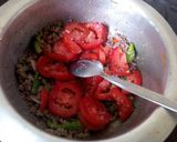 A picture of step 4 of Wet fried minced meat with Indomie.