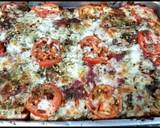Bread pizza with peperoni lemon chicken mushroom sauce recipe step 13 photo