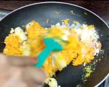 A picture of step 2 of Carrot modak recipe.