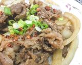 Foto langkah ke 4 dari resep Yoshinoya Beef Yakiniku (Mudah & Cepat!).
