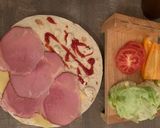 Pas rețetă Tortilla umplută 1 fotografie