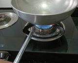 A picture of step 1 of Soupy Penne pasta.