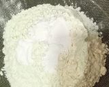 A picture of step 2 of Orange Tutti Fruity Cake.