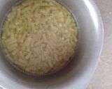 A picture of step 1 of Chicken 🍗 macroni.
