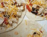 A picture of step 2 of Chicken Quesadillas - simple, quick and so yummy!.