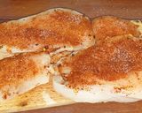 Sült csirkemell gombamártással és sültkrumplival recept fázis 1 fotója