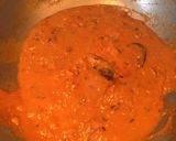 A picture of step 5 of Matar Mushroom Masala.