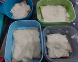 Foto langkah ke 4 dari resep Roti tawar setup vla keju.
