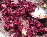 A picture of step 3 of Desiccated coconut and Beetroot Laddu.