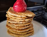 A picture of step 5 of Oat and Apple Pancakes 🍎 🥞.