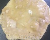A picture of step 2 of Meetha Pudla (sweet pan cake).