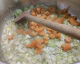 Zöldségekkel töltött karalábé - gomba, sárgarépa, kukorica recept fázis 2 fotója