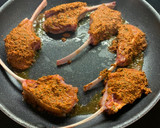 A picture of step 6 of Curried Lamb Cutlets.