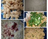 A picture of step 2 of Kamal kakdi tikki.