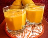 A picture of step 3 of Mango Jaggery Milkshake.