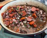 A picture of step 13 of Marinated Braised Pork Shoulder with Tomatoes and Bacon.