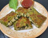 ચીઝ પનીર પાલક લીફાફા પરોઠા (Cheese Palak Paneer Lifafa Paratha Recipe In Gujarati) રેસીપી સ્ટેપ5ફોટો