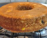 Foto del paso 5 de la receta: Budín húmedo de duraznos, coco y chocolate