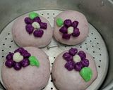 Foto langkah ke 6 dari resep Bakpao Isi Ubi Ungu (No Mixer).