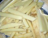 A picture of step 1 of Indian Garlic Potatoes.