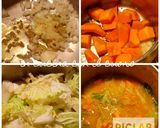 Foto del passaggio 2 della ricetta Zuppa di verza e zucca