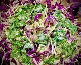Hình bước làm 6 của món Salad Bắp Cải Tím Sốt Mayonaise