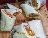 A picture of step 9 of Chicken Pita Wraps 🫓🫓.