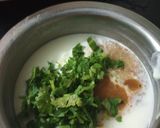 A picture of step 3 of Tomato tambli (tomato raita).