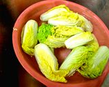 鵝油湯上鮮貝娃娃菜（創意料理）的食譜步驟1照片