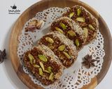 عکس مرحله 11 از دستور رول انجیر خرما مغز دار (شیرینی سنتی هندی)