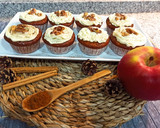 Foto del paso 10 de la receta: Muffins de manzana 🍎, canela y chocolate blanco 🧁🍫
