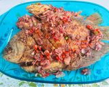Foto langkah ke 3 dari resep Ikan gurame siram sambal kecombrang 🌶️.